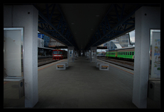 Svetlo na konci - nástupište