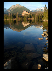 jesenné Štrbské pleso