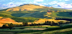 Večer vo Val d´Orcia