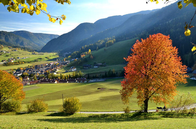 Jeseň v Tirolsku