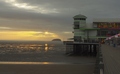 Grand Pier a zapad slnka