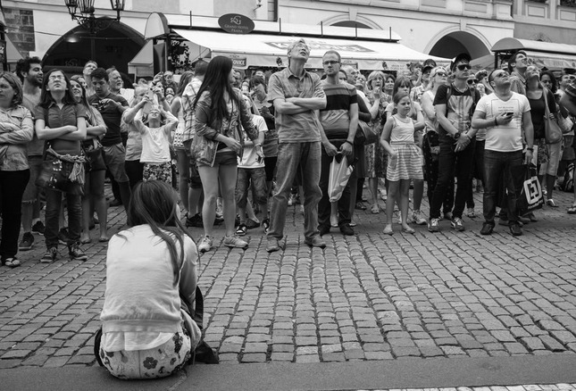 Praha street s Fuji X100