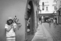 Praha street s Fuji X100