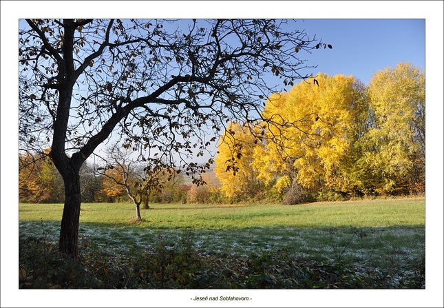 Jeseň nad Soblahovom