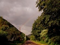 Slight rainbow