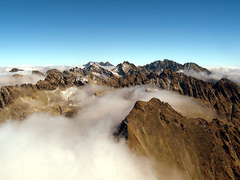 2300 m.n.m a vyššie