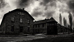 ... Na rohu v Aushwitz ...