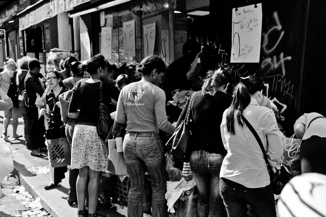 Nákupy na Montmartre II..