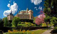 Jar na Bojnickom zámku...