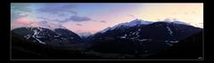 Podvečerné Alpy