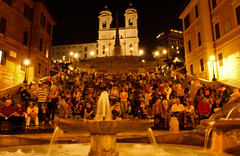 Rodinná fotka v Ríme