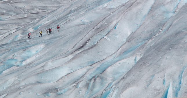 Výstup na Nigardsbreen