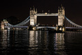 night tower bridge