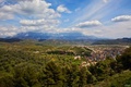 Mesto Berat a hora Tomorri