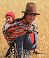 Peruánka s dieťaťom 2