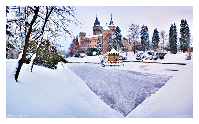 Bojnice castle Post card edition
