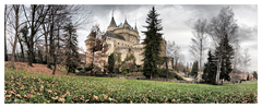 Bojnice castle panorama 4