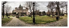 Bojnice castle Panorama 4