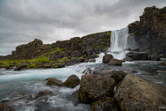 Vodopád v Þingvellir