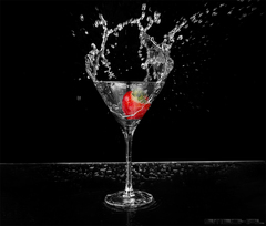 Strawberry splash