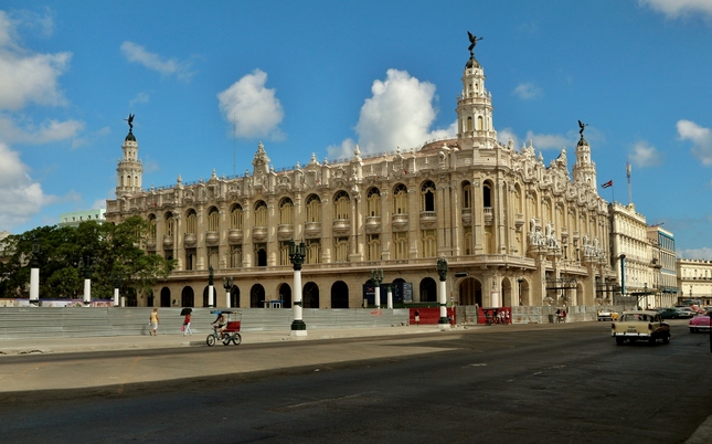 Budova opery v Havane
