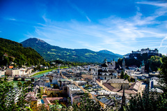 Salzburg z hora