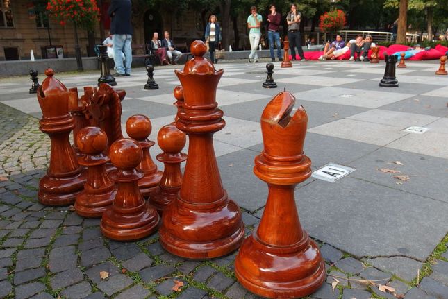 Šach na námestí