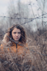 in the grass