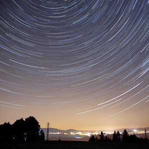 pokus o startrails