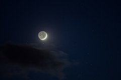 Mesiac, Aldebaran a Hyády