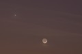 Mars, Venus, Moon &  Earthshine