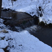 Brook in winter