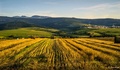 podvečer nad dedinou