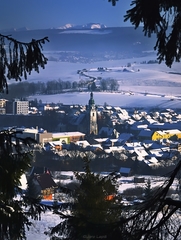 mestečko pod horami