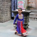 Indické děvčátko