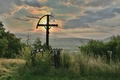 Kríž po východe slnka