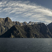 Panorama v Milford Sound