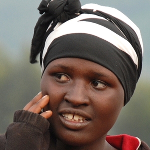 Ugandská dívka