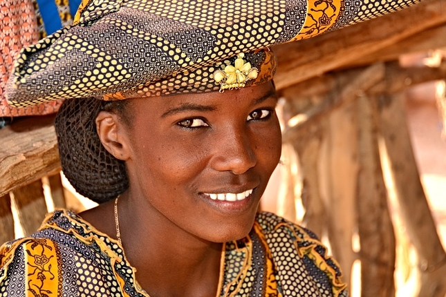 Žena kmene Herero