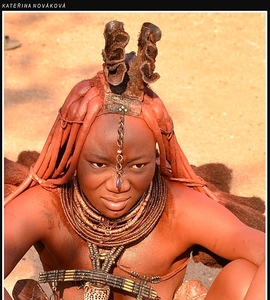 Žena kmene Himba