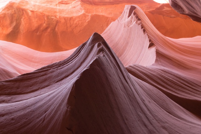 Wall Hills in Antelope Canyon