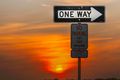 One Way and No Parking
