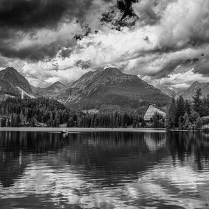 Strbske pleso-zrkadlenie