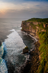 waves and rocks
