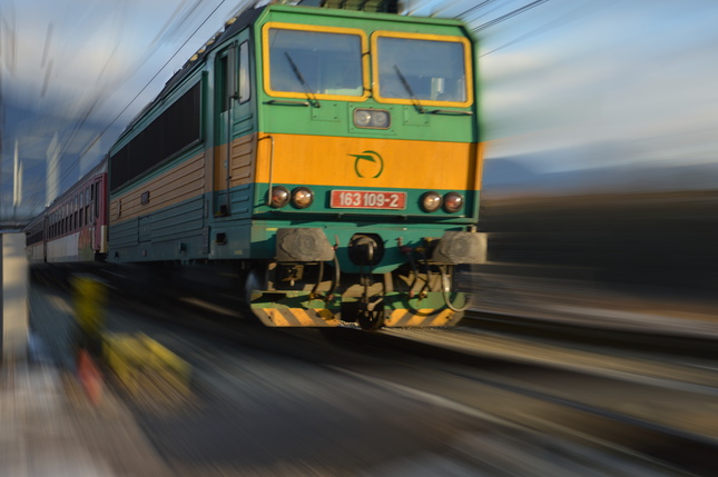 Vlaková súprava - pohyb