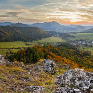 Západ  na Podskalskom Roháči