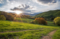 Večer nad Podlavicami