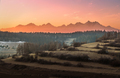 pohľad na Tatry
