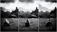 odpočinok pod hradom