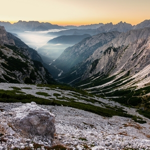 Měsíční krajina (Dolomity)